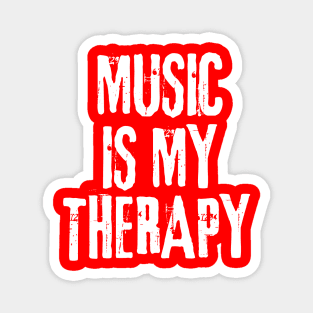 Music Is Therapy Musician Magnet