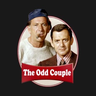 Oscar Madison And Felix Unger || The Odd Couple - TV Show 1970 T-Shirt