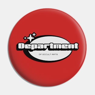 Department of Occult Arts logo Pin