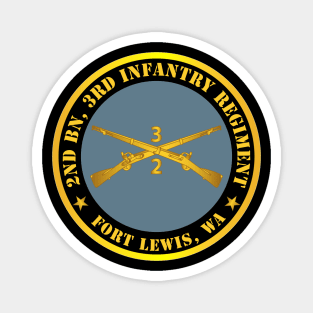 2nd Bn 3rd Infantry Regiment - Ft Lewis, WA w Inf Branch Magnet