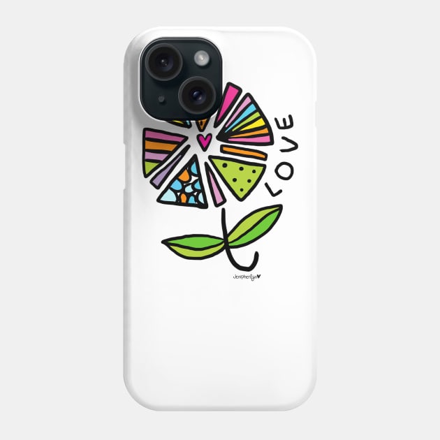 Floral LOVE Phone Case by RainyDayDiaries