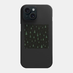 Trees and Hashes Dark Phone Case