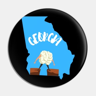 Georgia On My Mind Pin