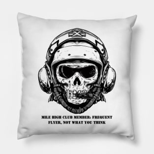 Mile High Club Member Pillow