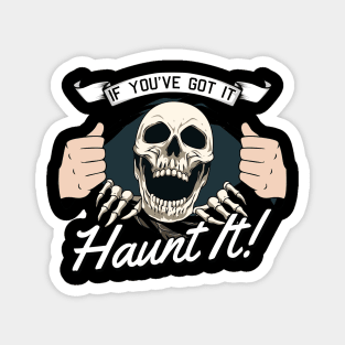 Halloween Costume Scary Skeleton Skull Face Horror Party Magnet