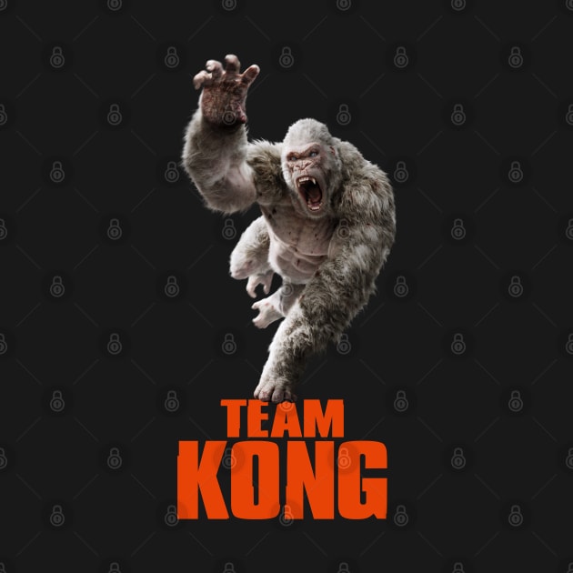 Godzilla vs Kong - Official Team Kong Neon by Pannolinno