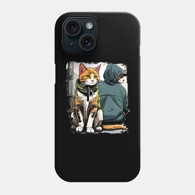 Support Your Local Street Cats Funny Gift Phone Case by WilliamHoraceBatezell