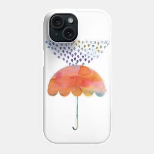 Rainbow Umbrella Phone Case