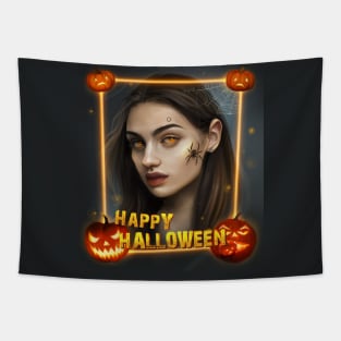 Happy Halloween Tapestry