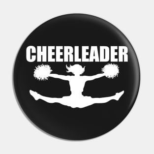 Stylish Cheerleader Pin