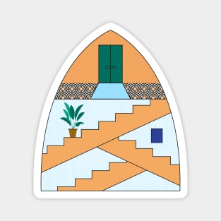 Stairs of Arabia Magnet