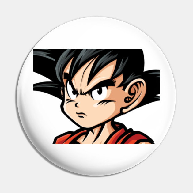 Son Goku Kid Dragonball Pin Teepublic Au