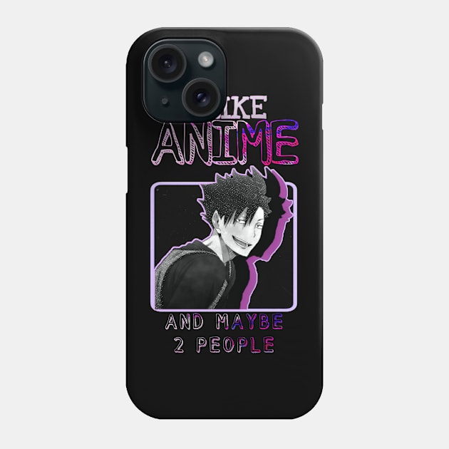 I like anime and maybe 2 people Design Anime Fan Phone Case by animeyat9