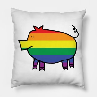 Pride Pig Pillow
