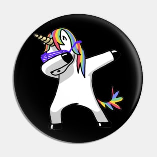 Dabbing Unicorn Pin