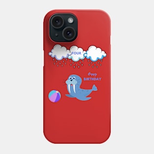 Fourth Birthday Phone Case