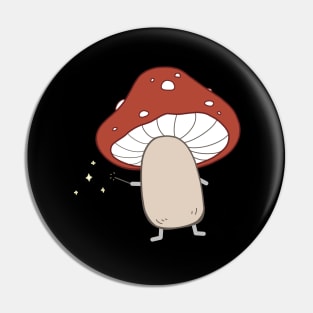 Magician Mushroom Pin