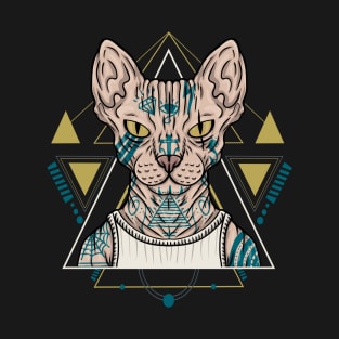 Tattooed Sphynx T-Shirt