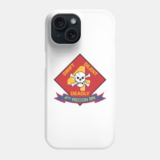 USMC 4th Recon Battalion Phone Case