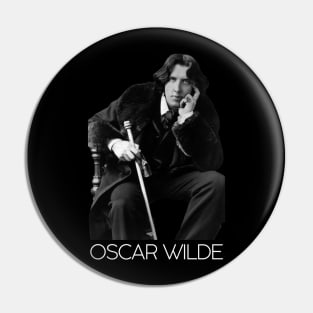 Oscar Wilde Portrait Pin