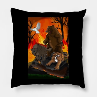 Summer of fires Pillow