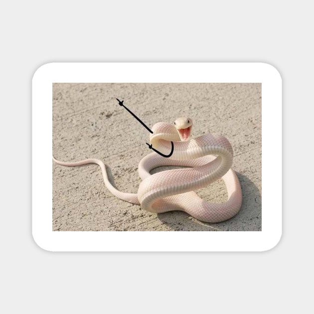 Funny Snake Meme Funny Snake Meme Magnet Teepublic