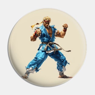 Street Fighter Ken Pin