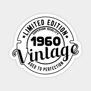 1960 VINTAGE - 61Th BIRTHDAY GIFT Magnet