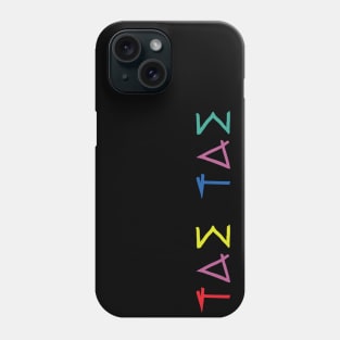 Tae Tae Typography Phone Case