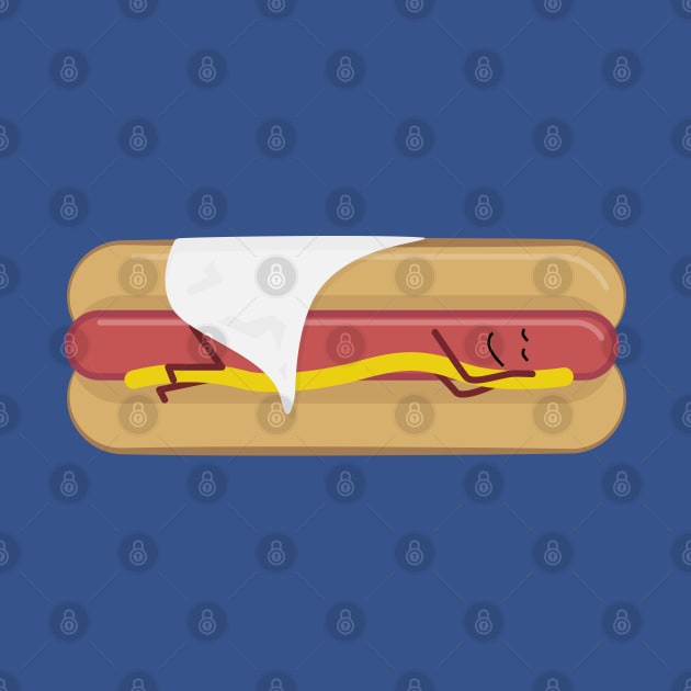 Hot Dog Tired by Sanford Studio