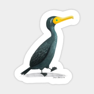 Double Crested Cormorant Magnet