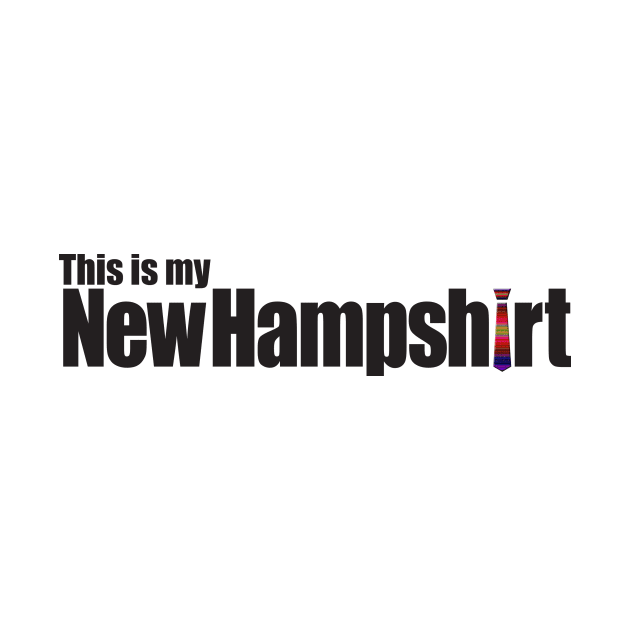 This is my New Hampshirt (multicolor tie image) by New Hampshire Magazine