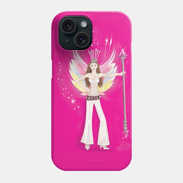 Angel Arshia - Reiki Crystal Angel - illustration by Benita Jayne Phone Case by BenitaJayne