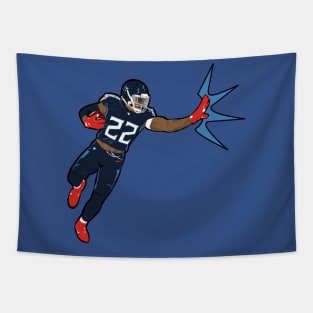 Derrick “King” Henry RB Tennessee Titans Tapestry