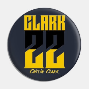 Clark 22 Caitlin Clark Pin