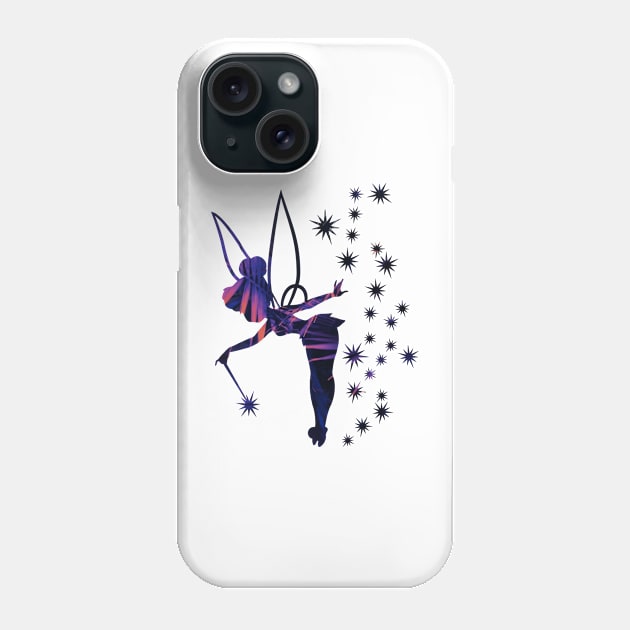 Purple Palm Tinkerbell Phone Case by ijsw