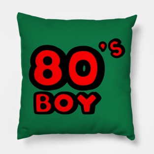 80s boy Pillow