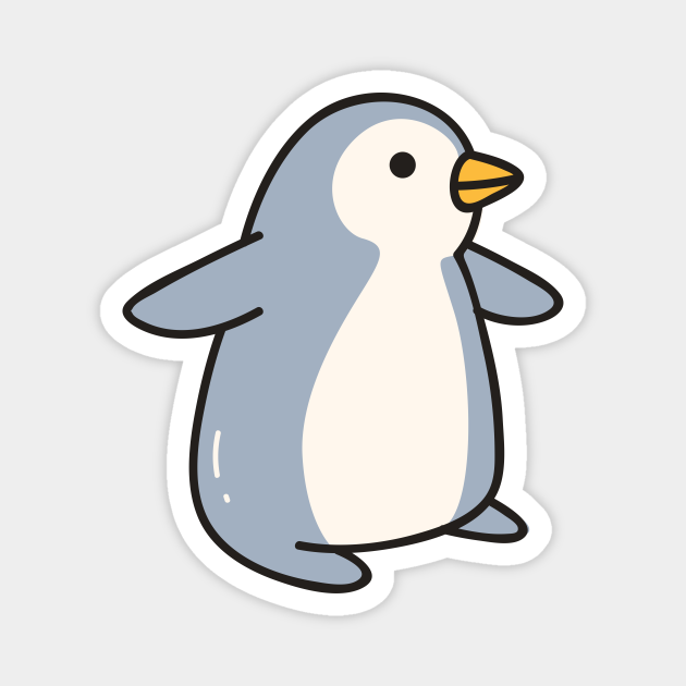 Cute Baby Penguin Doodle Drawing - Baby Penguin - Magnet | TeePublic Cute Baby Penguin Doodle Drawing - Baby Penguin - Magnet | TeePublic