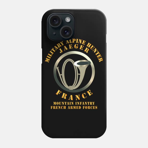 France - Military Alpine Hunter Phone Case by twix123844