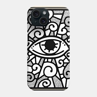 ornate eye Phone Case