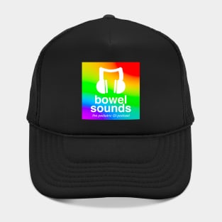 Bowel Sounds Rainbow Logo Hat