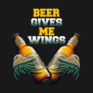 Beer gives me wings T-Shirt