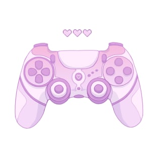 Cute game controller Purple T-Shirt