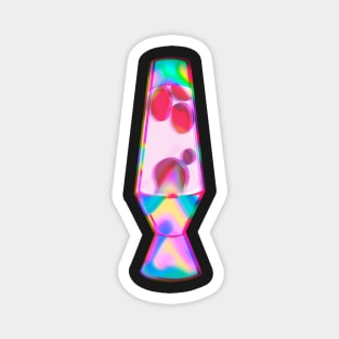 Retro Holographic lava lamp magnet Magnet