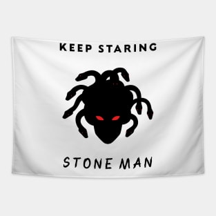 Greek Mythology Gorgon Stone Man Tapestry