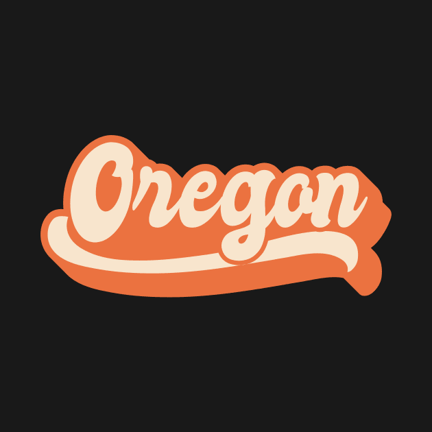 Oregon Retro by SunburstGeo