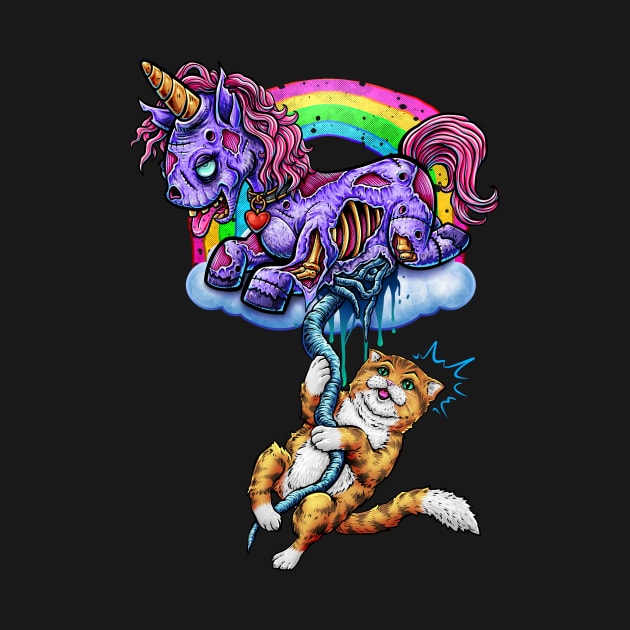 Zombie Unicorn by LillyRise