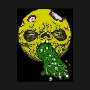 Puke Zombie Emoji T-Shirt