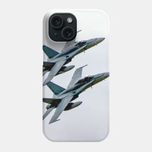 FA-18 Hornets - Formation Flying Phone Case