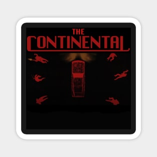 continental series john wick world graphic design illustration Magnet